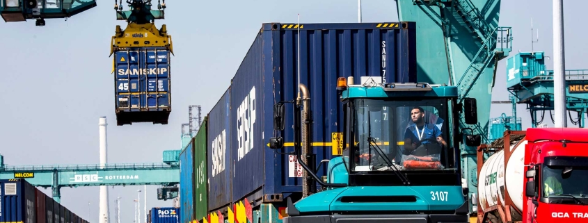 port containers and intermodal